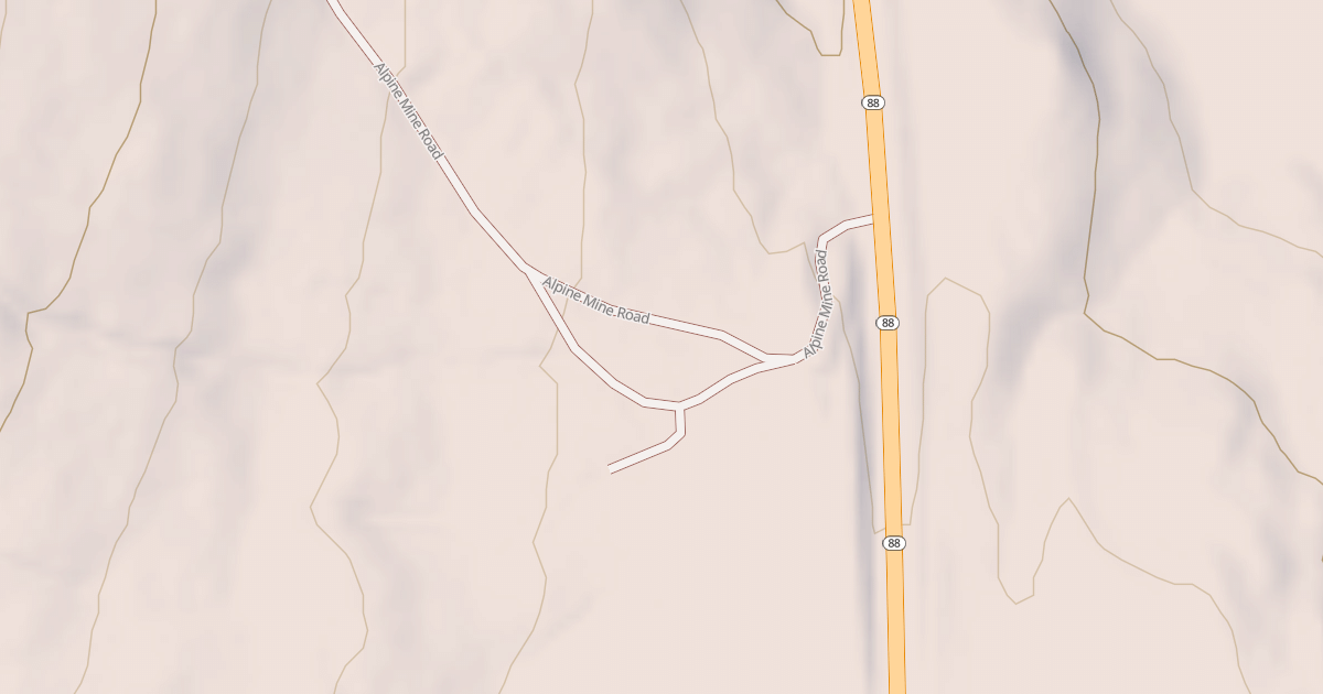 Map preview of CRATER LAKE TURNOUT