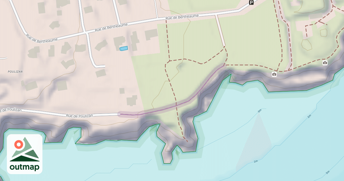 Map of Sentier Côtier Trez-Hir - Pointe de Saint-Mathieu