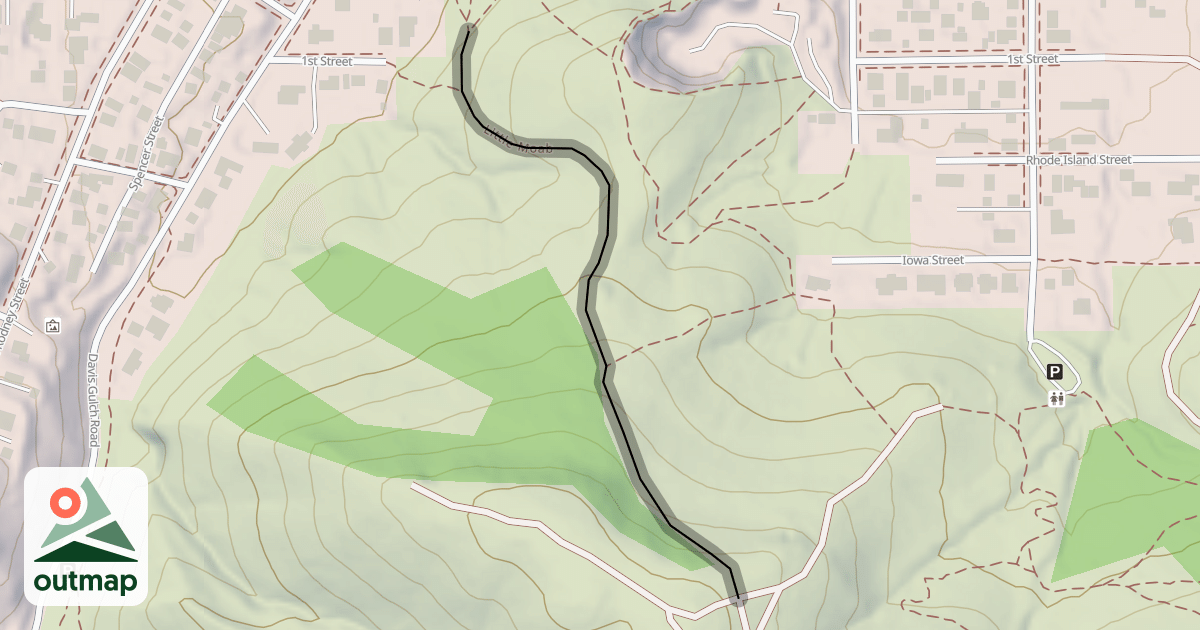 Map of Little Moab
