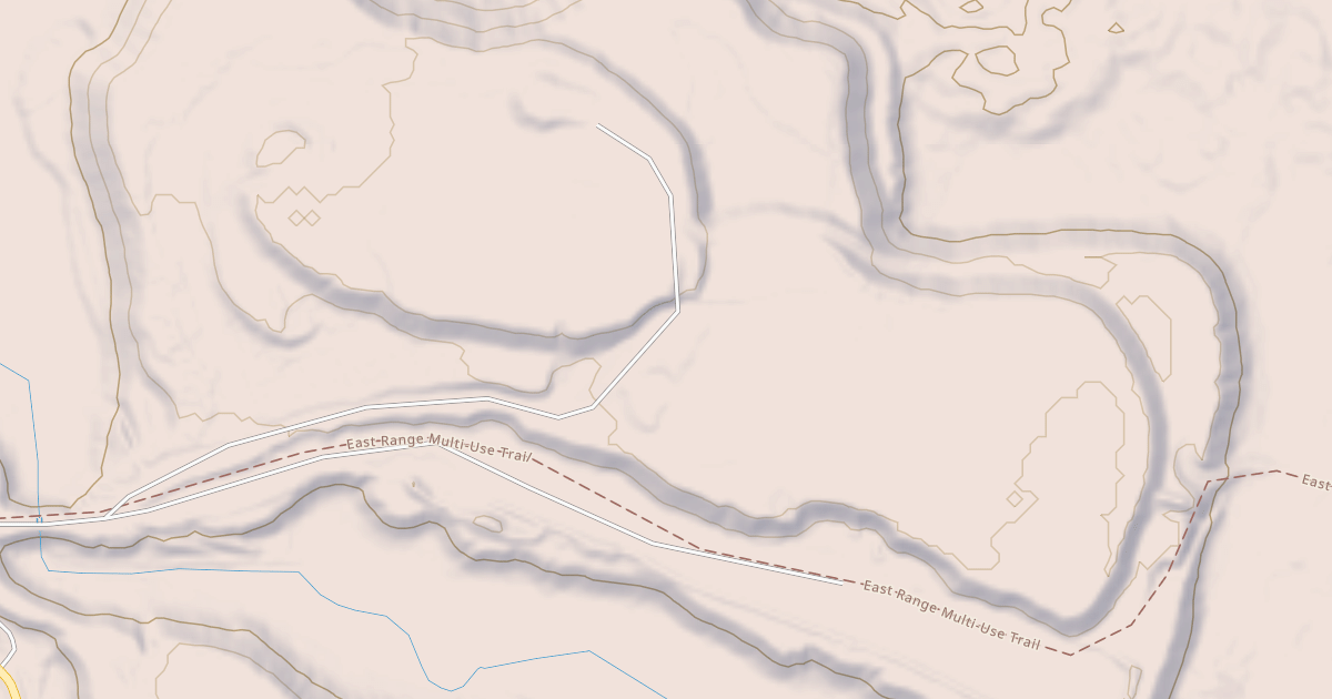 Map preview of East Range OHV Trail