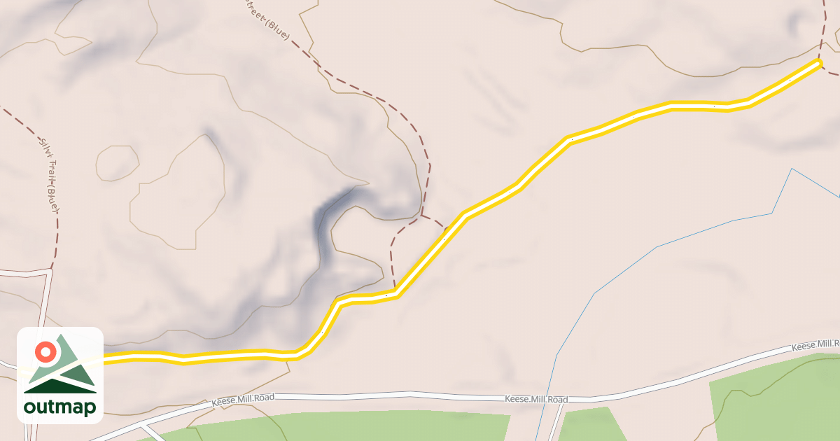 Map of Logger's Loop (Olive)