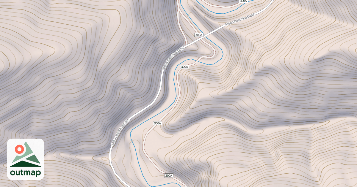 Map of MAIDEN CREEK