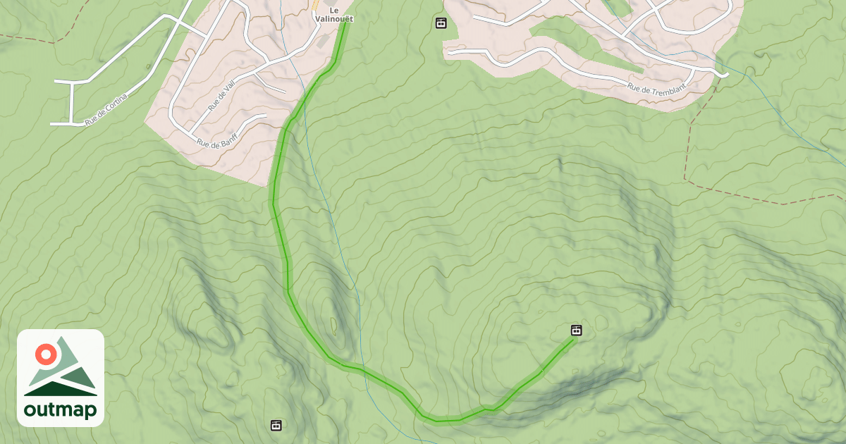 Map of 17 - La Desjardins