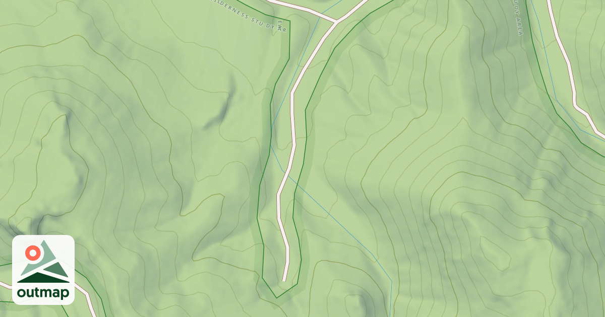 Map of MIDDLE SPUR