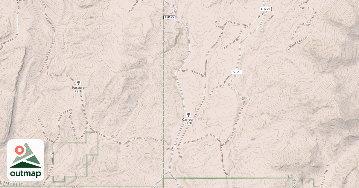 Map of GOLD MINE