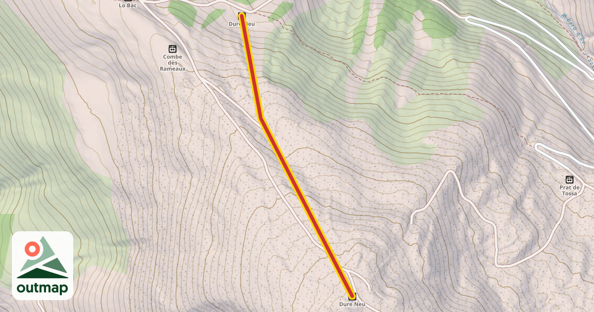 Map of Duraneu