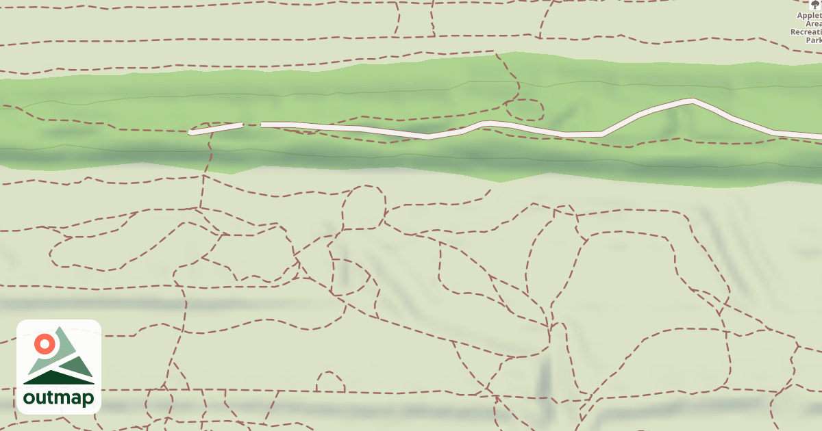 Map of Appleton Area Recreational Park