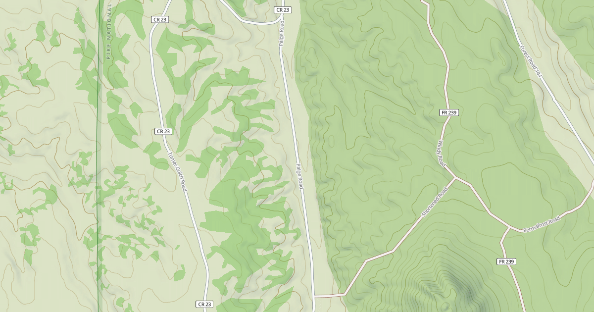 Map preview of PAIGE