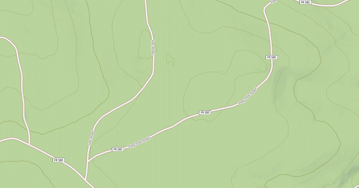 Map preview of FLAG POLE ROAD