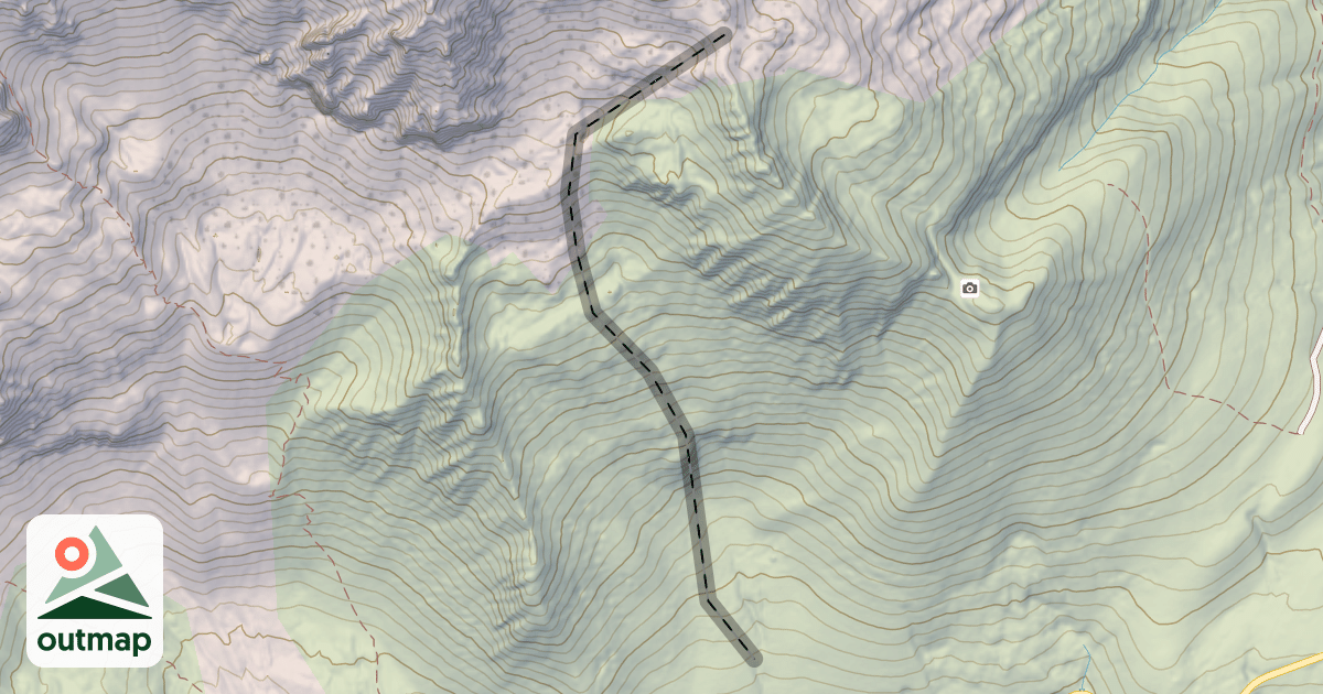 Map of La Lauzière