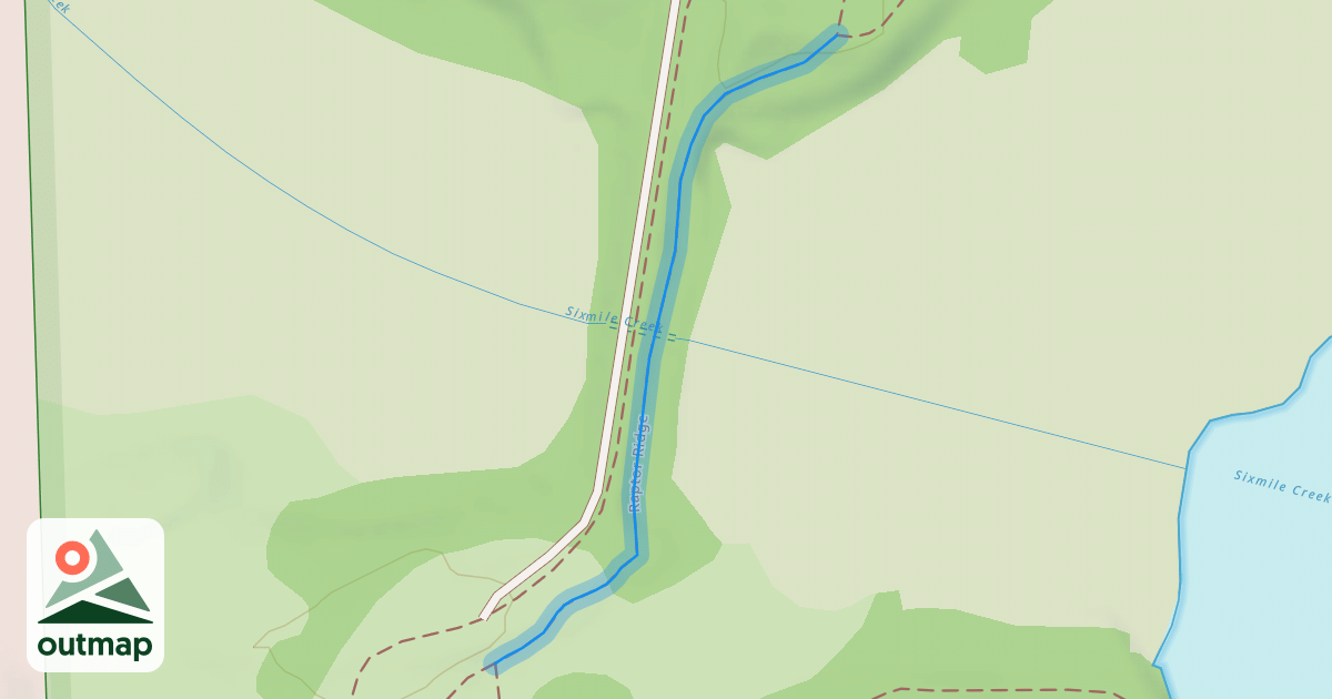 Map of Raptor Ridge