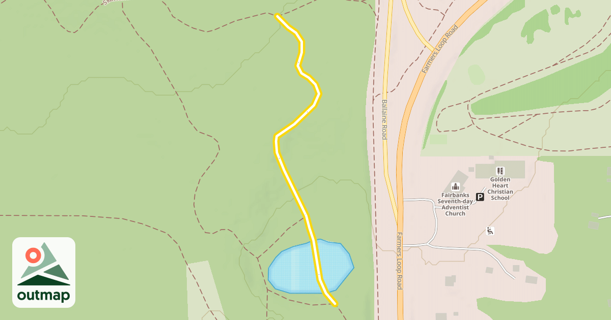 Map of Skarland 6-Mile