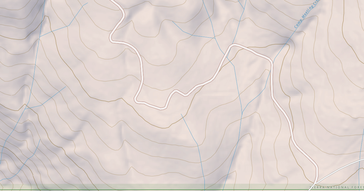Map preview of CAMP MEETING CREEK