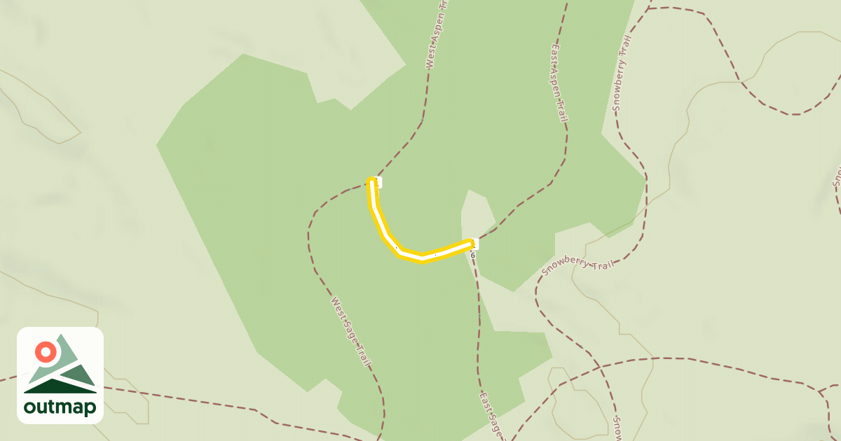 Map of Aspen Trail South