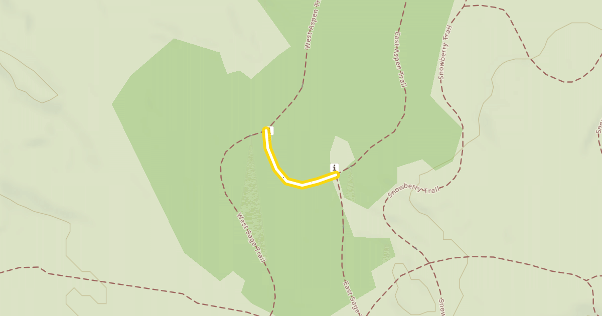 Map preview of Aspen Trail South