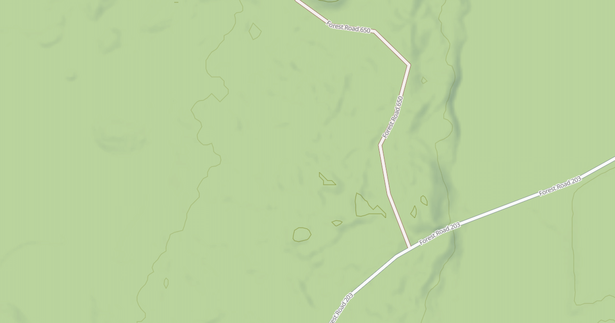 Map preview of FR 203J
