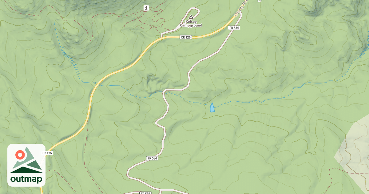 Map of FLAT SALOON