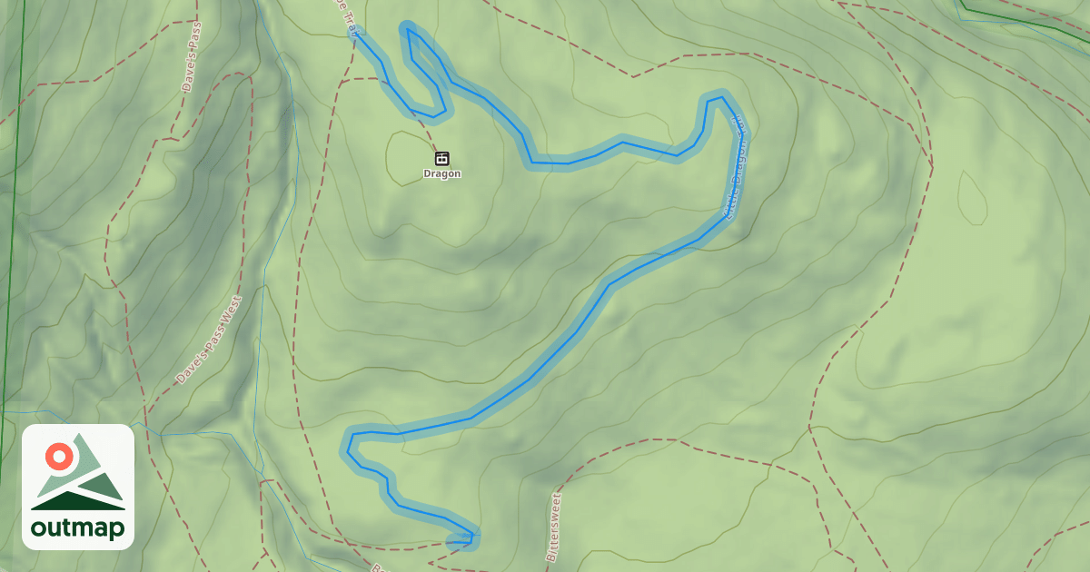 Map of Little Dragon Tail