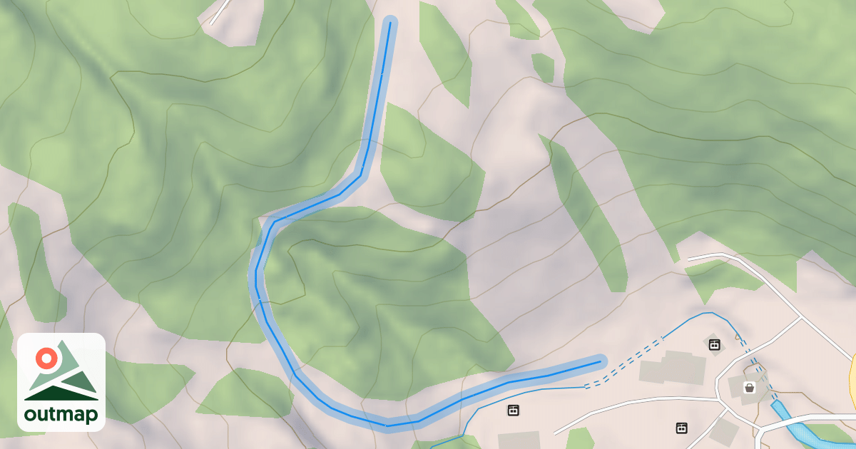 Map of Eaton's Run
