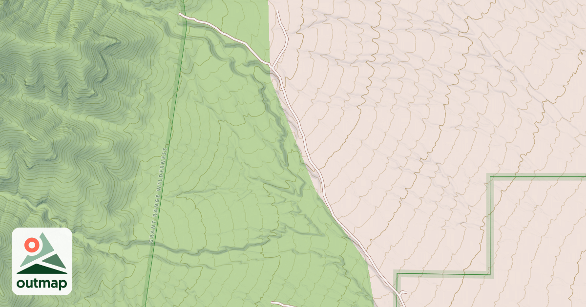 Map of RIMROCK CANYON