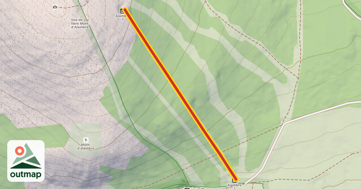 Map of Alambre 3