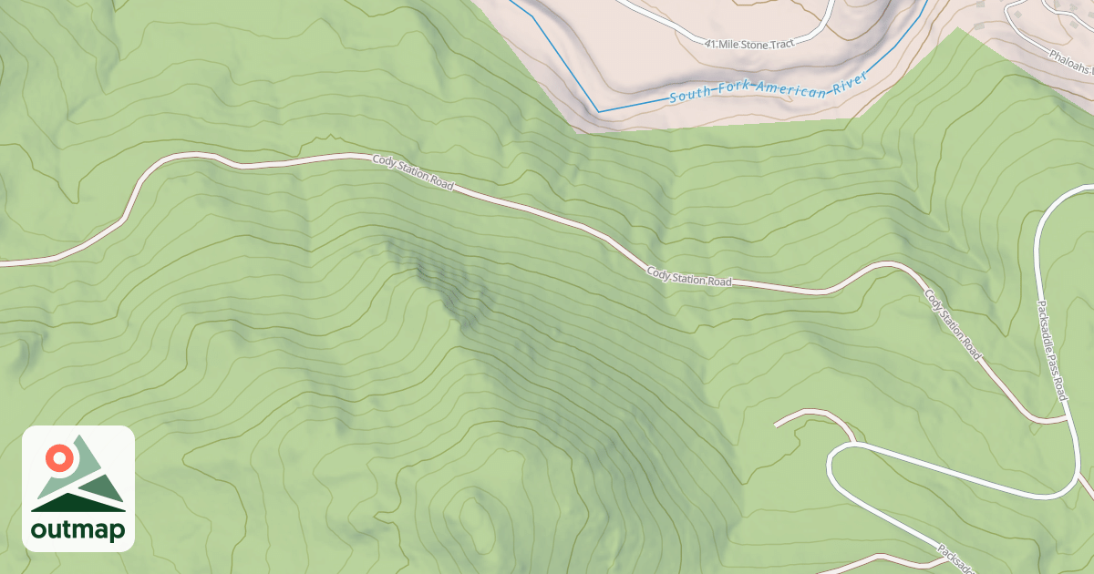 Map of CODY STATION