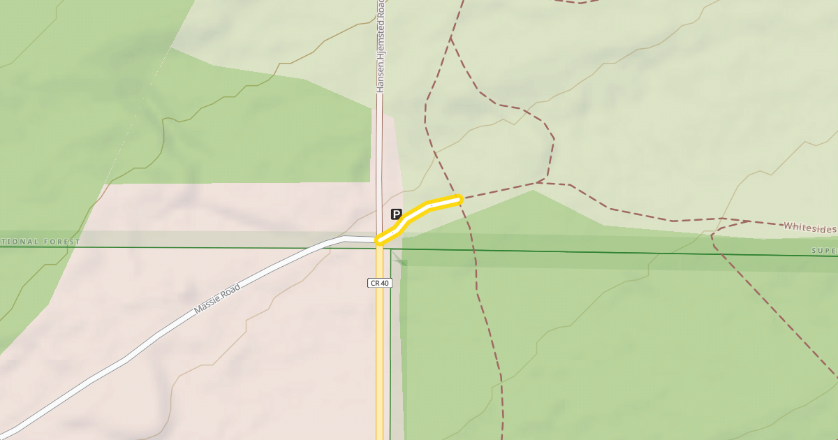 Map preview of Solbakken/Hall Massie System Trail