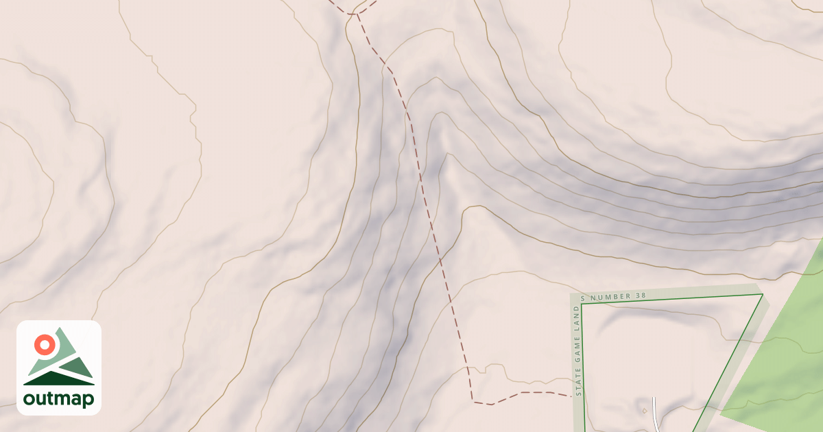 Map of USGS National Digital Trails aeafada0-c206-4c7e-9255-4e63a87a99ad