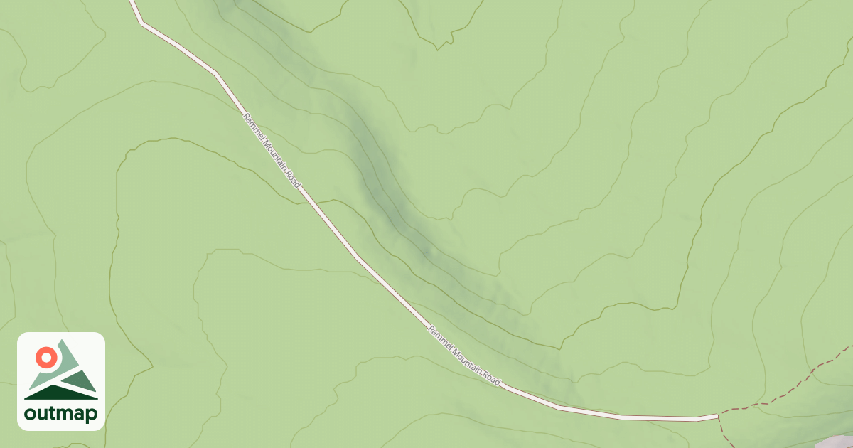 Map of INDIAN MEADOWS TRAILHEAD