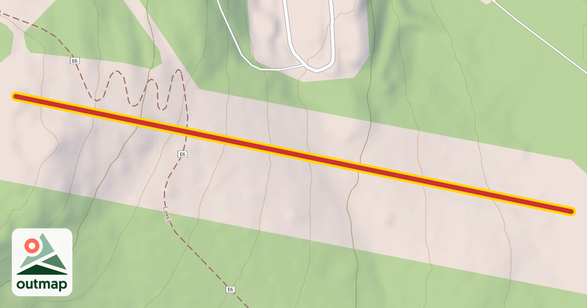Map of D. T-Bar