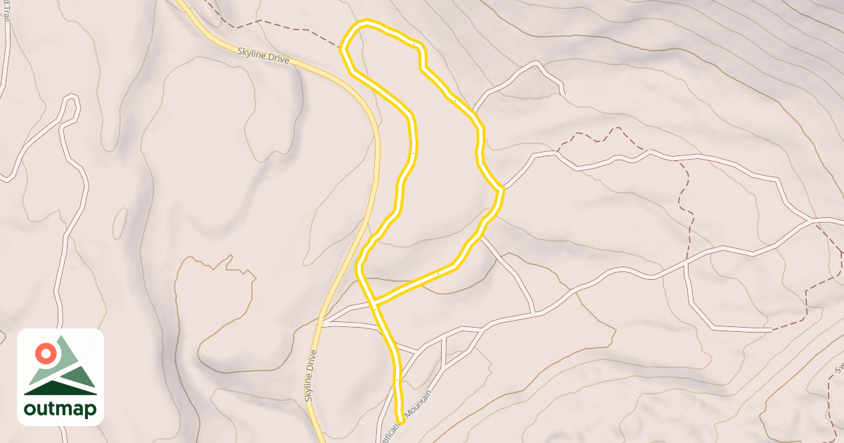 Map of Kelly Park Loop