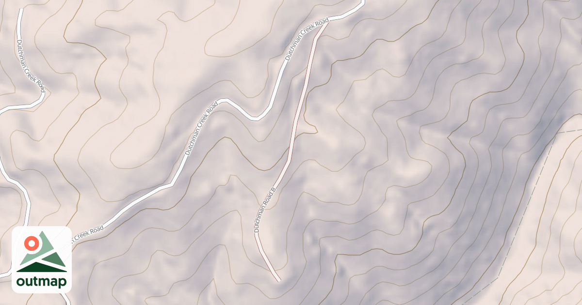 Map of DUTCHMAN B