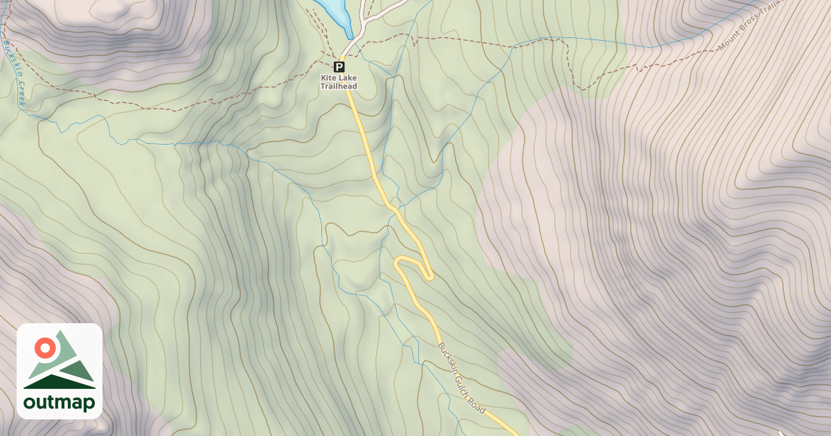 Map of BUCKSKIN