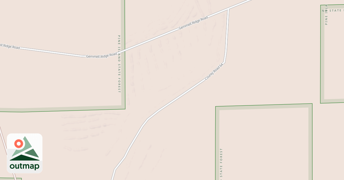 Map of Blue Ox State Trail MS84.029