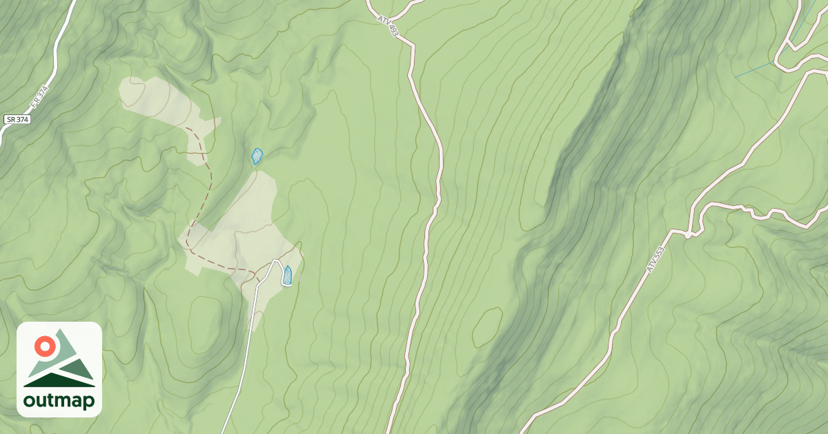 Map of Bowman