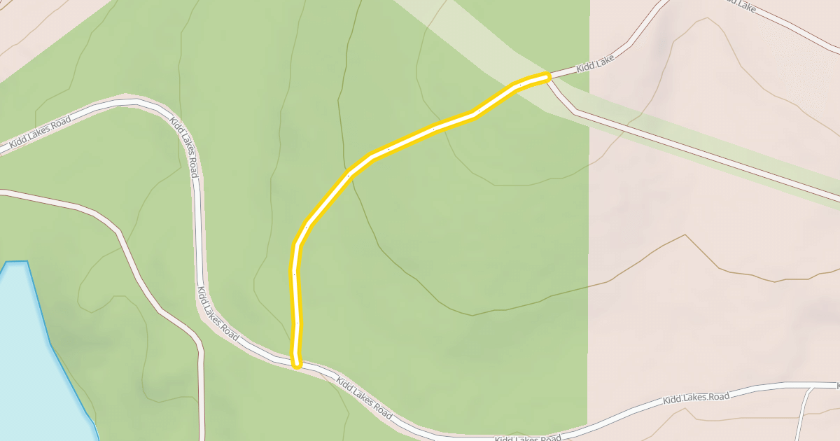 Map preview of Kidd Lake