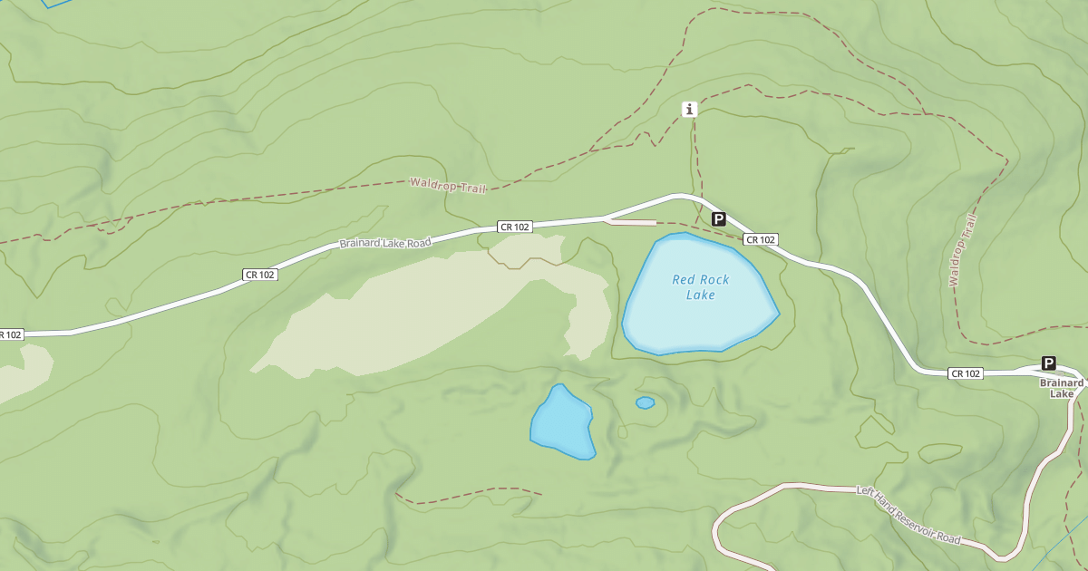 Map preview of BRAINARD LAKE