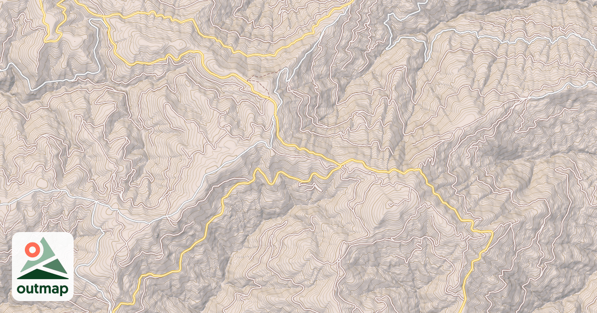Map of GROUSE SPRINGS-BEAR CREEK