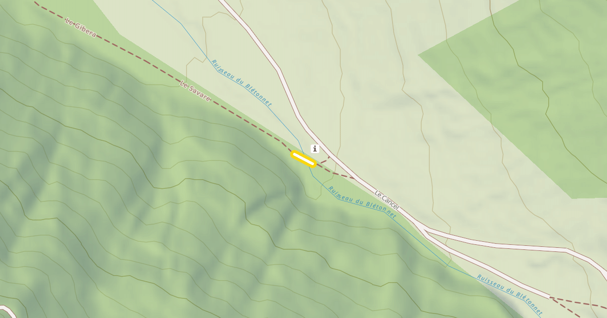 Map preview of Le Savare