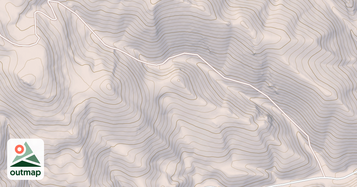 Map of COLD SPRING CANYON
