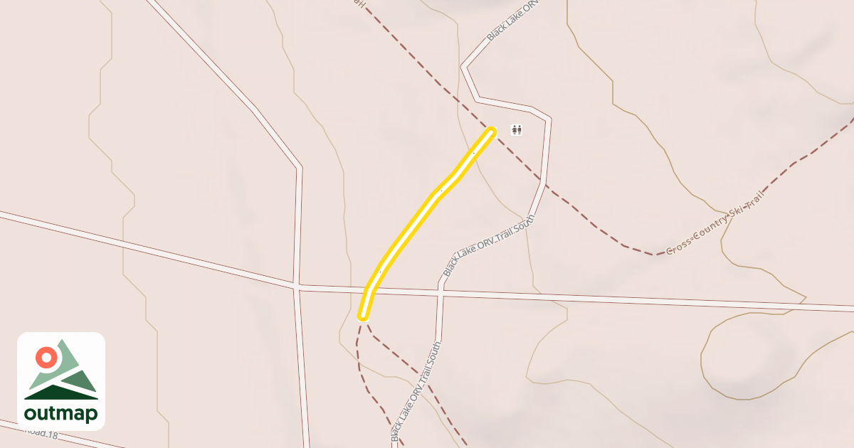 Map of Cross-Country Ski Trail