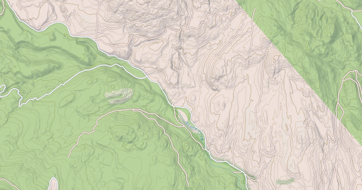 Map preview of LOWER TACOMA RIDGE