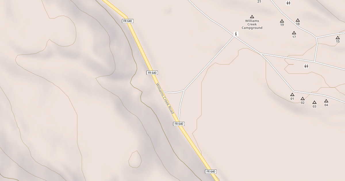 Map preview of WILLIAMS CK CG EXIT