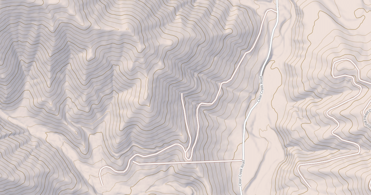Map preview of BLACKS CREEK SPUR