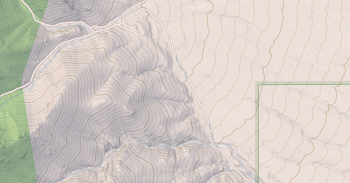 Map preview of PARK CANYON