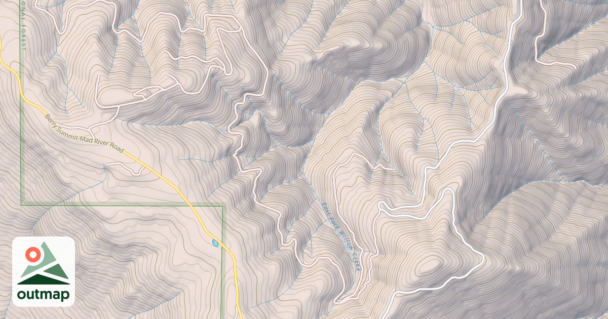 Map of TITLOW HILL