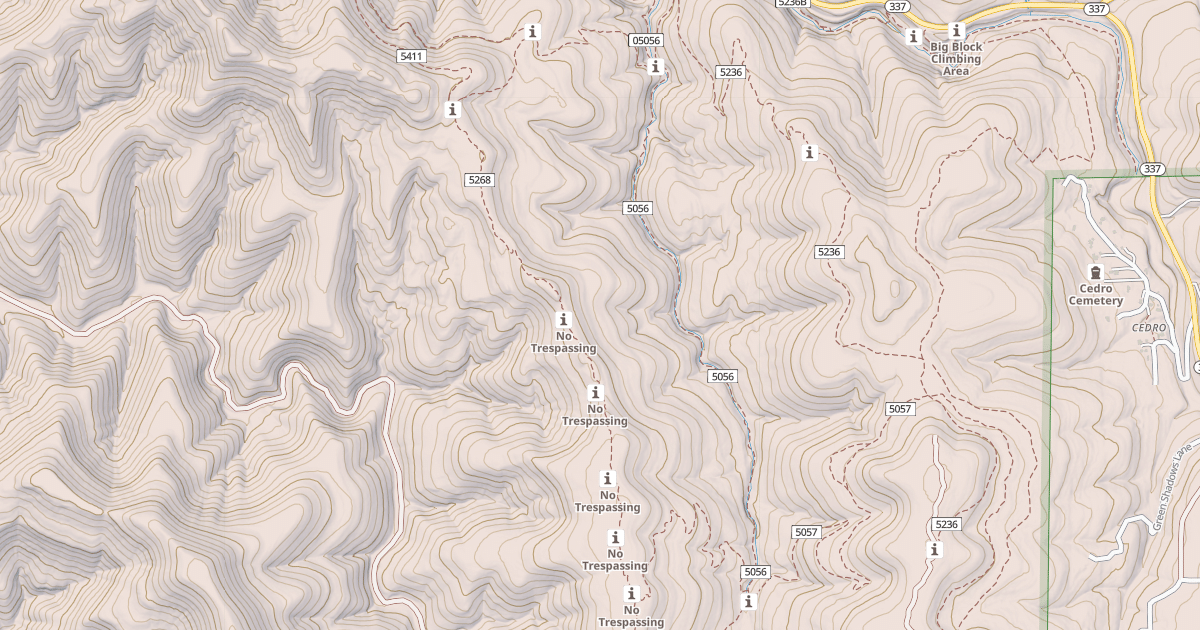 Map preview of WEST RIDGE