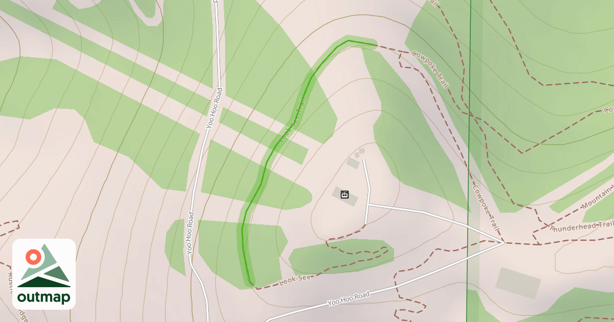 Map of Look-See Trail