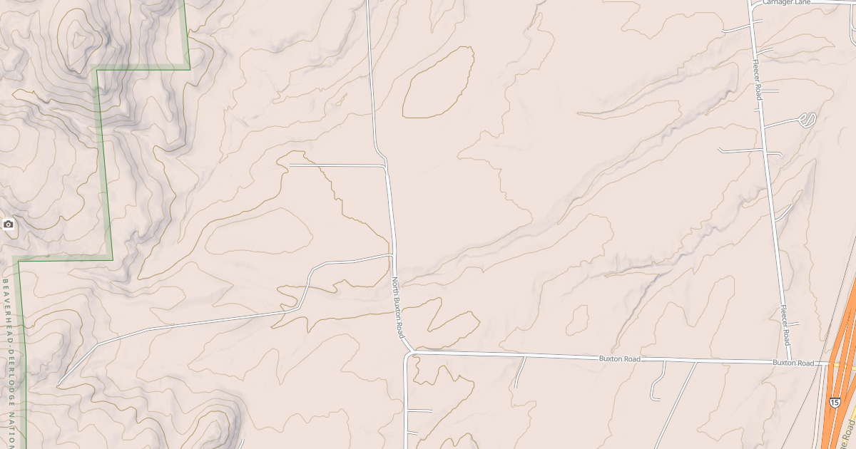 Map preview of POWDER GULCH