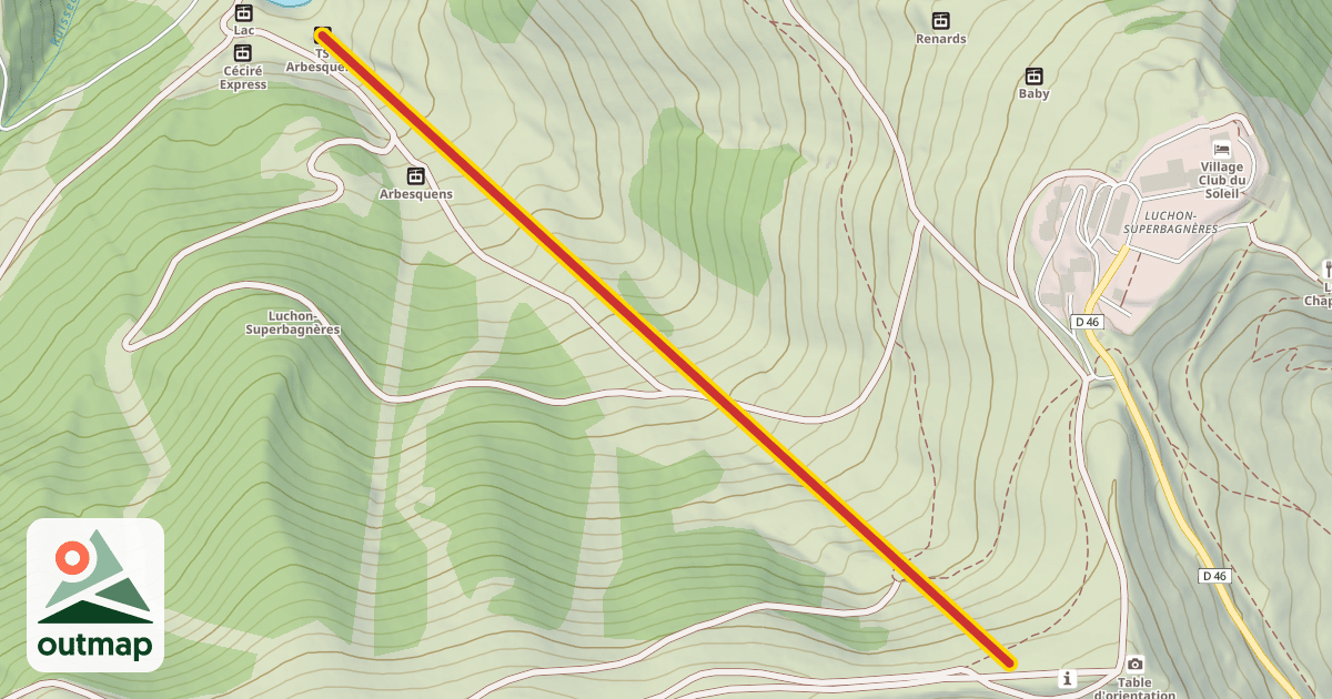 Map of Arbesquens